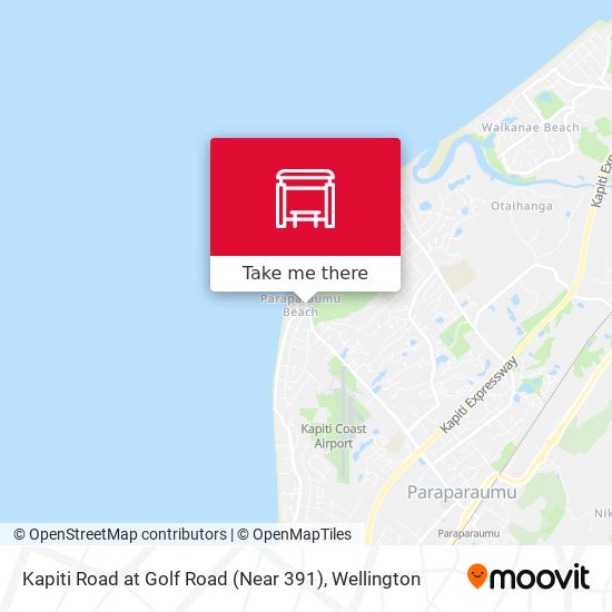 Kapiti Road at Golf Road (Near 391) map