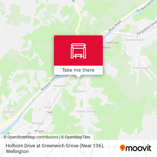 Holborn Drive at Greenwich Grove (Near 136) map