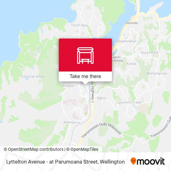 Lyttelton Avenue - at Parumoana Street map