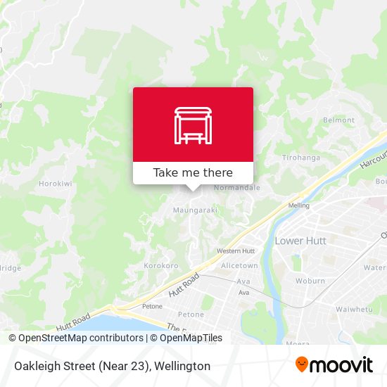 Oakleigh Street (Near 23) map