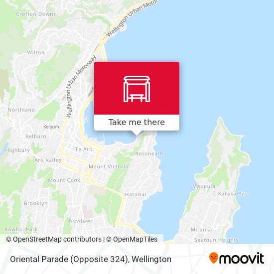 Oriental Parade (Opposite 324) map