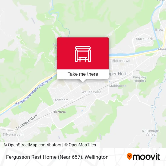 Fergusson Rest Home (Near 657) map