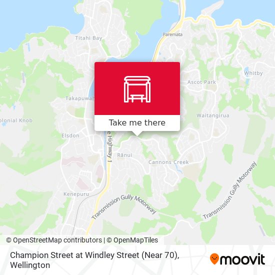 Champion Street at Windley Street (Near 70) map