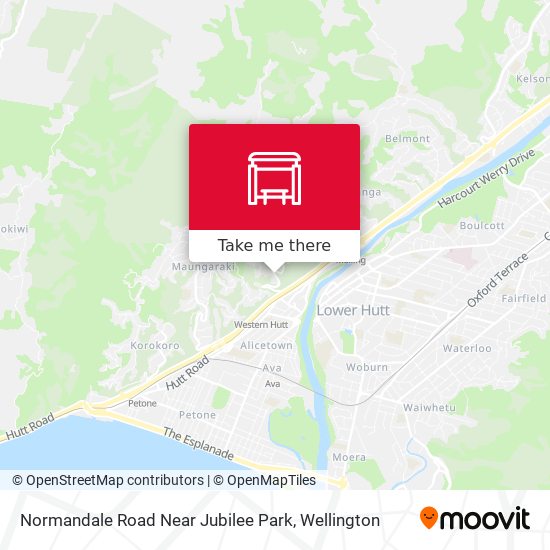 Normandale Road Near Jubilee Park map