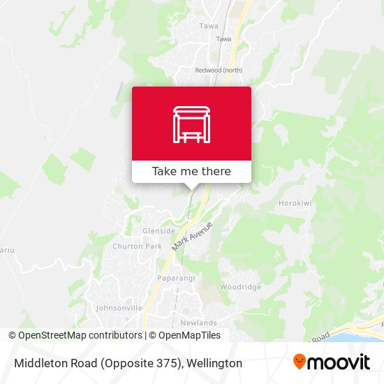 Middleton Road (Opposite 375) map