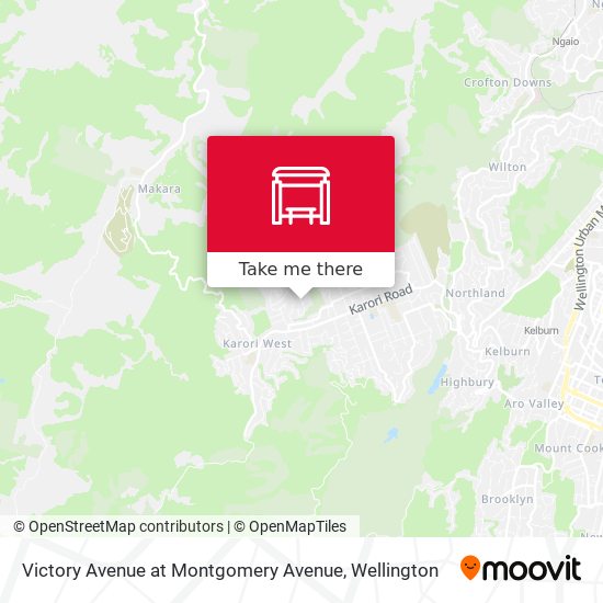 Victory Avenue at Montgomery Avenue map