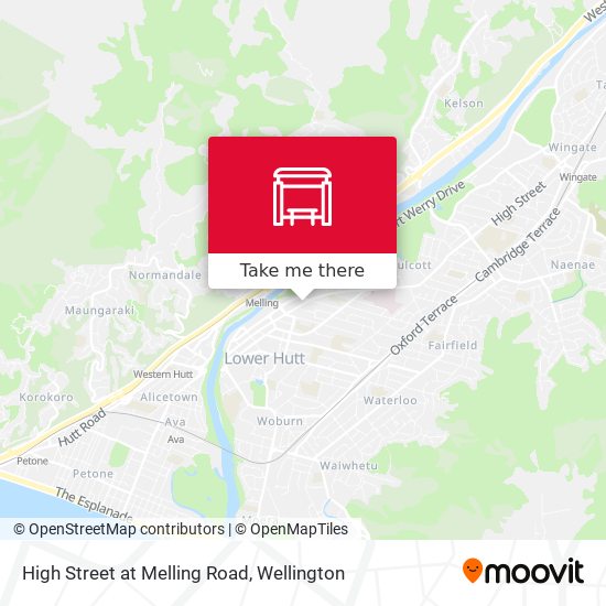 High Street at Melling Road地图