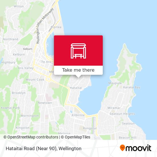 Hataitai Road (Near 90) map