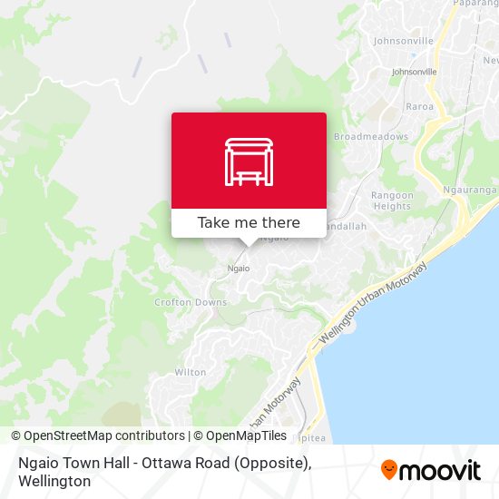 Ngaio Town Hall - Ottawa Road (Opposite) map