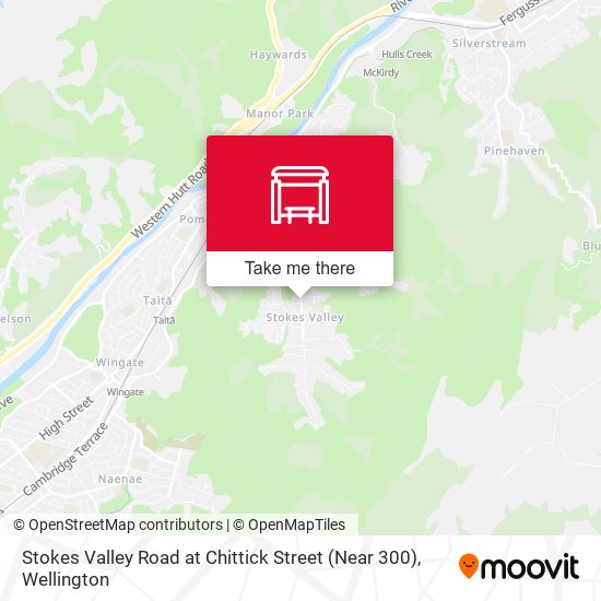Stokes Valley Road at Chittick Street (Near 300) map