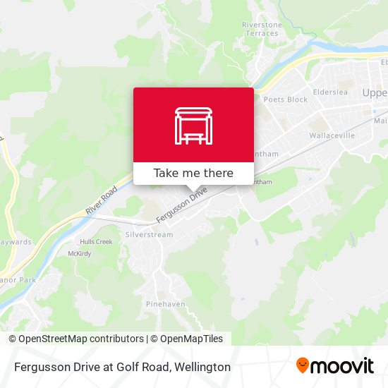 Fergusson Drive at Golf Road map