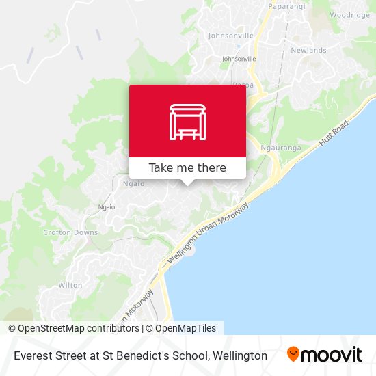 Everest Street at St Benedict's School map