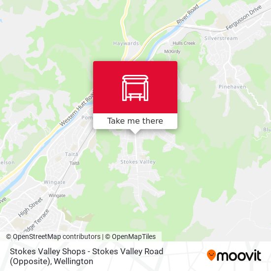 Stokes Valley Shops - Stokes Valley Road (Opposite) map