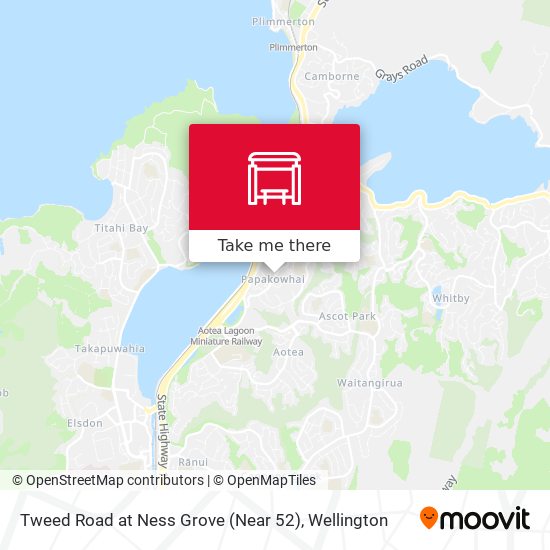 Tweed Road at Ness Grove (Near 52)地图