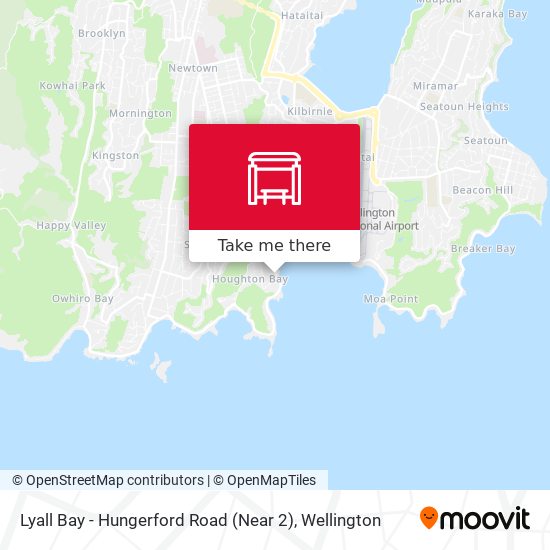Lyall Bay - Hungerford Road (Near 2) map