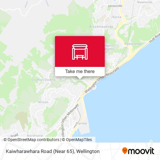 Kaiwharawhara Road (Near 65) map