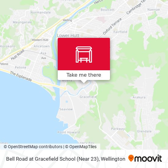 Bell Road at Gracefield School (Near 23) map