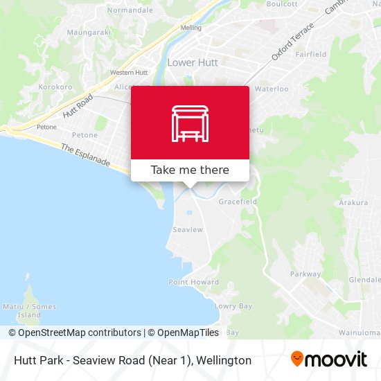 Hutt Park - Seaview Road (Near 1)地图