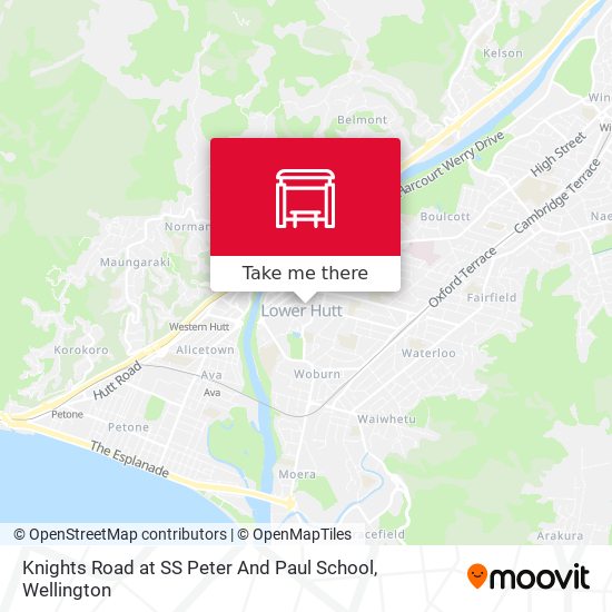 Knights Road at SS Peter And Paul School map
