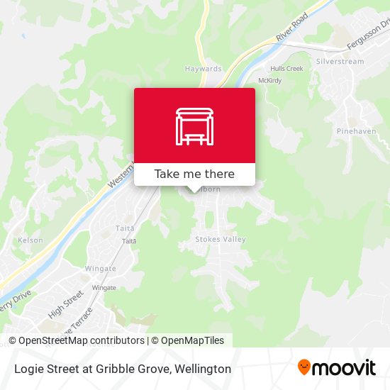 Logie Street at Gribble Grove map