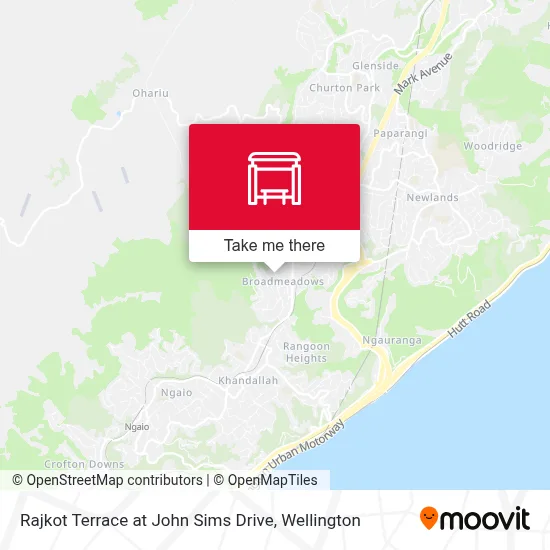 Rajkot Terrace at John Sims Drive map