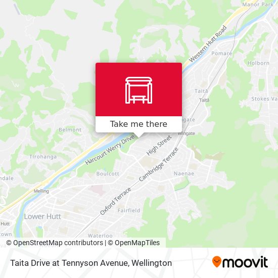 Taita Drive at Tennyson Avenue地图