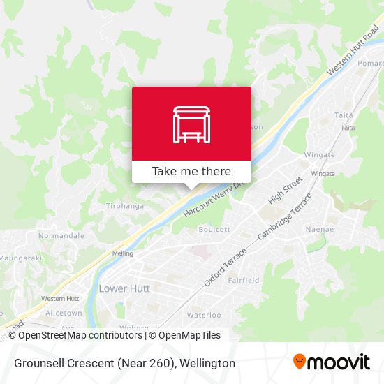 Grounsell Crescent (Near 260) map