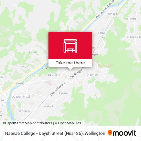 Naenae College - Daysh Street (Near 26) map