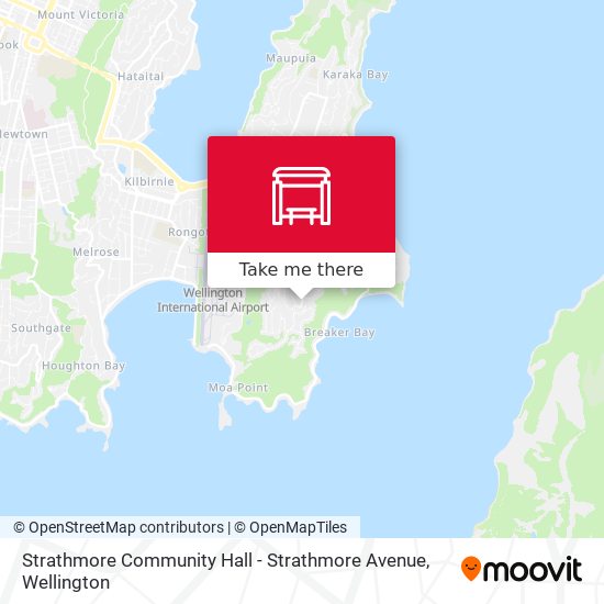 Strathmore Community Hall - Strathmore Avenue map