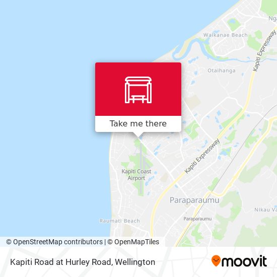 Kapiti Road at Hurley Road地图