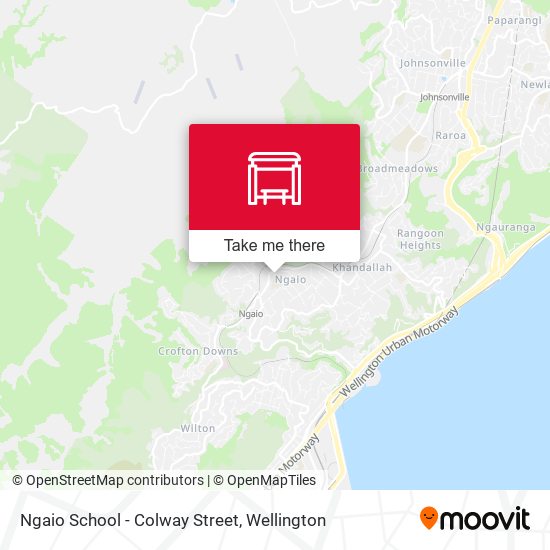 Ngaio School - Colway Street map