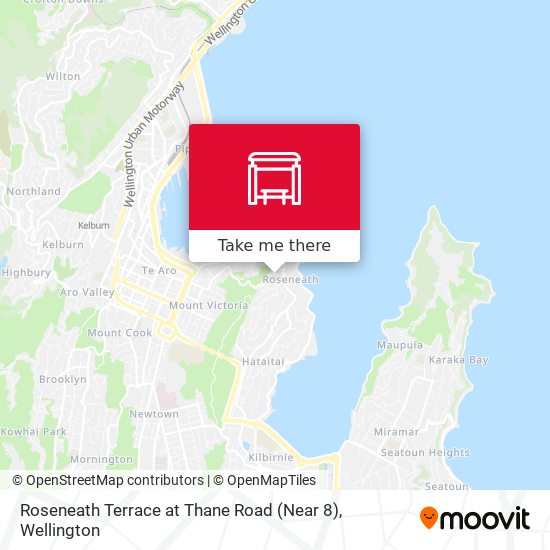 Roseneath Terrace at Thane Road (Near 8) map