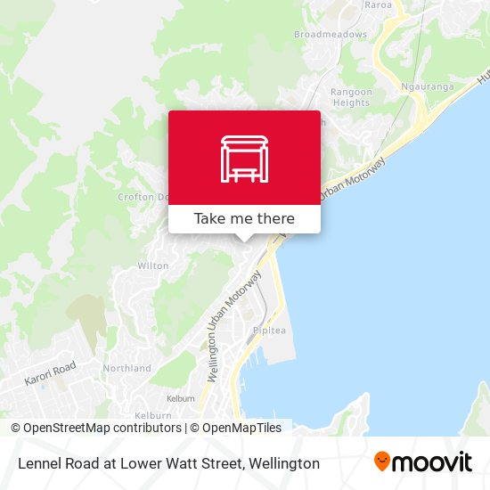 Lennel Road at Lower Watt Street map