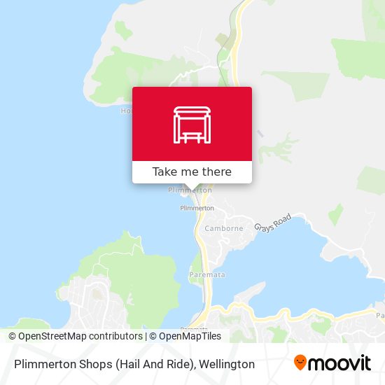 Plimmerton Shops (Hail And Ride) map