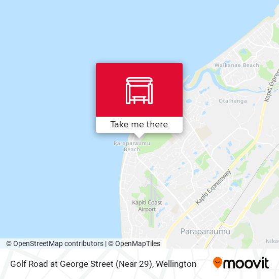 Golf Road at George Street (Near 29) map