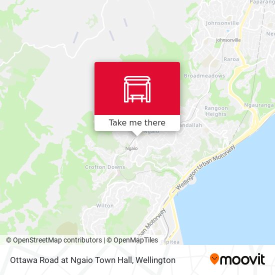 Ottawa Road at Ngaio Town Hall map