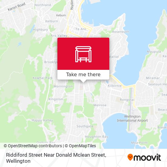 Riddiford Street Near Donald Mclean Street map