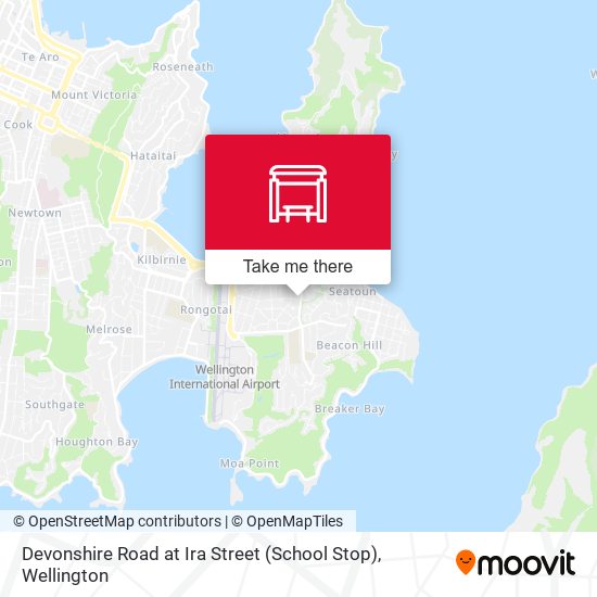 Devonshire Road at Ira Street (School Stop)地图