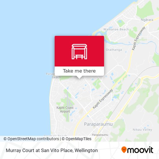 Murray Court at San Vito Place map