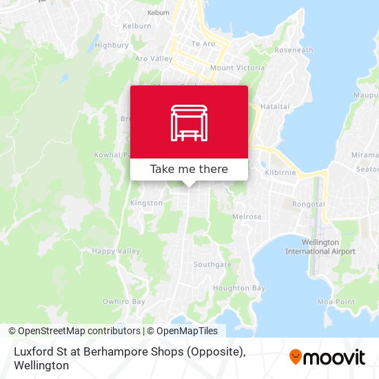 Luxford St at Berhampore Shops (Opposite) map