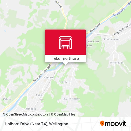Holborn Drive (Near 74) map