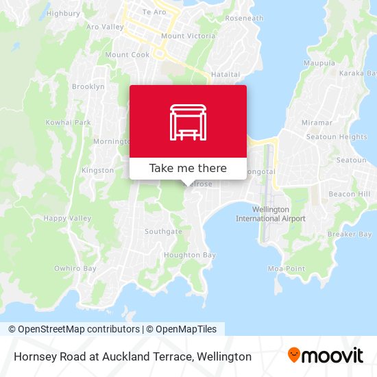 Hornsey Road at Auckland Terrace map