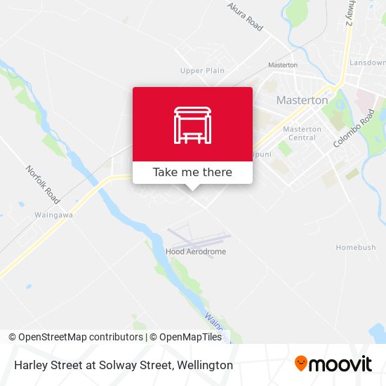 Harley Street at Solway Street地图