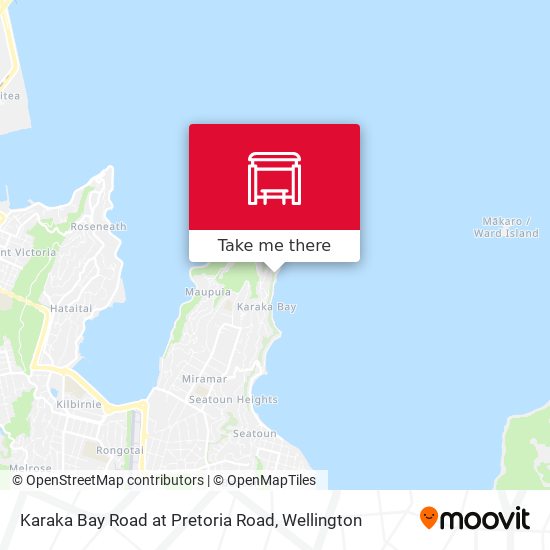 Karaka Bay Road at Pretoria Road map