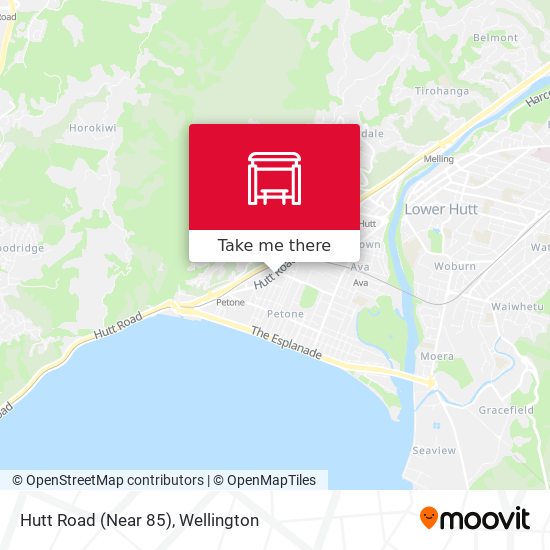 Hutt Road (Near 85) map