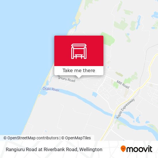 Rangiuru Road at Riverbank Road map