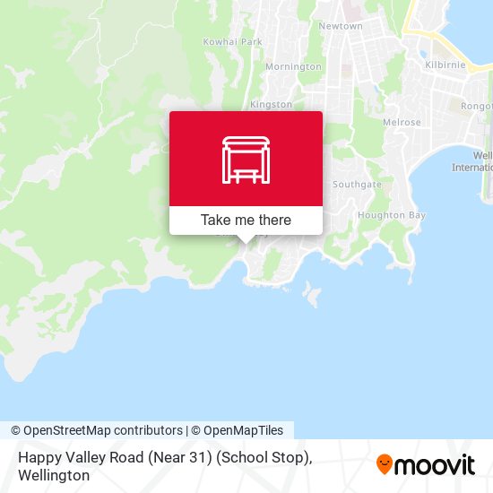 Happy Valley Road (Near 31) (School Stop) map