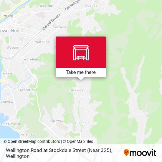 Wellington Road at Stockdale Street (Near 325) map