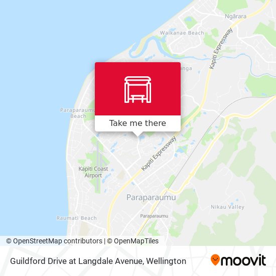 Guildford Drive at Langdale Avenue map