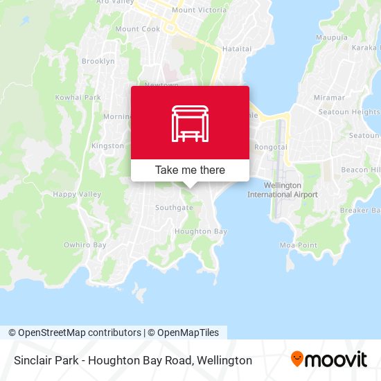 Sinclair Park - Houghton Bay Road (School Stop) map
